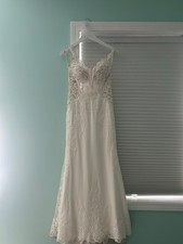 Martina Liana Wedding Dress Size 10 with long train