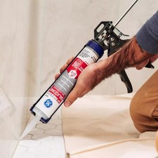 GE Silicone GE612 10.1 Oz Silicone Tub  Tile Sealant Pack of 12 