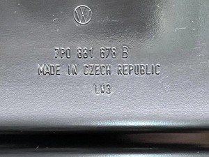 VW TOUAREG 7P5 Andere Teile des Innenraums 7P0881678B 3.00 2011 30695808