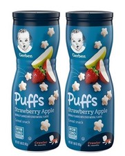 Gerber Puffs Strawberry Apple Cereal Snack 2 Pack