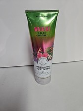 Bath  Body Works Waikiki Beach Coconut Moisturizing Body Wash 10oz New