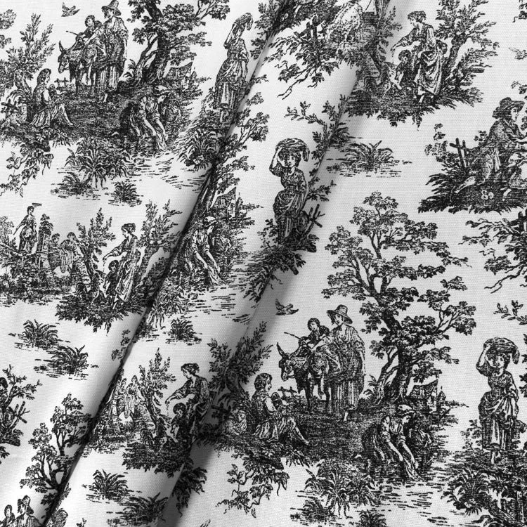 Toile Table Runner French Colonial Home Decor Baby Wedding Shower Linens - Image 3 of 4