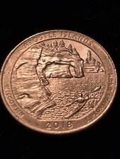 2018 U.S.A American State Quarter Wisconsin Apostle Islands Coin