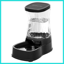 Automatic Gravity Water Dispenser for Dogs, 1.0Gallon 100% BPA-Free Dog Water...