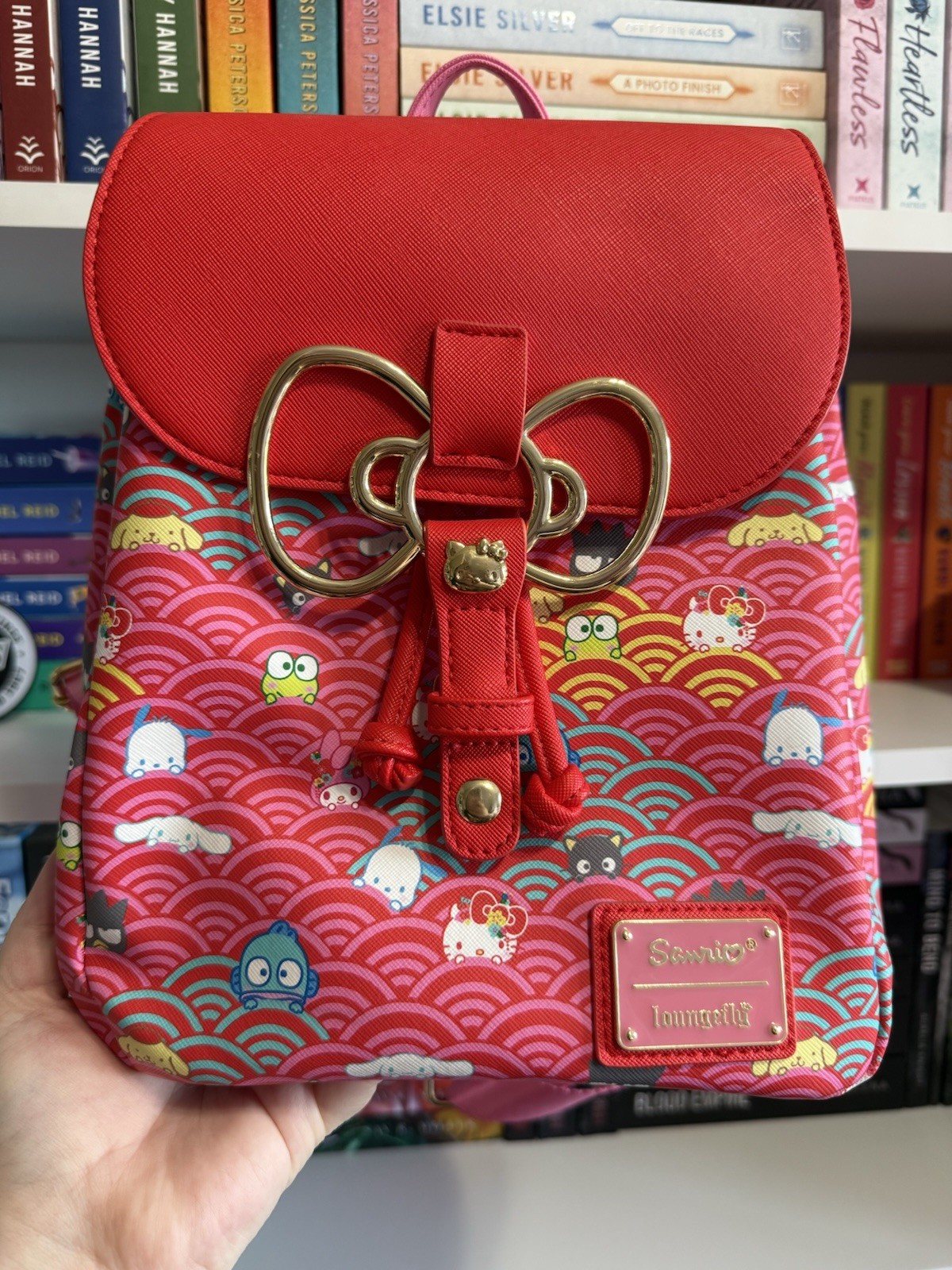 *Rare* Loungefly Sanrio Hello Kitty and friends 60th Anniversary mini backpack.