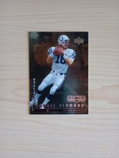Peyton Manning rookie card, Upper deck Black Diamond. rookie card picture