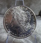 1880-S MORGAN DOLLAR * GEM/SUPERB GEM BU PROOF LIKE 80/79 VAM 9 #2676 $1050-2750