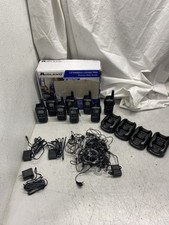 Midland LXT600BBX4 FREE Business Walkie Talkies Set of 8 with Earpiece