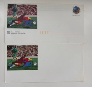 1998 FIFA World Cup France, Official La Poste Postal Stationery Collection-NEW
