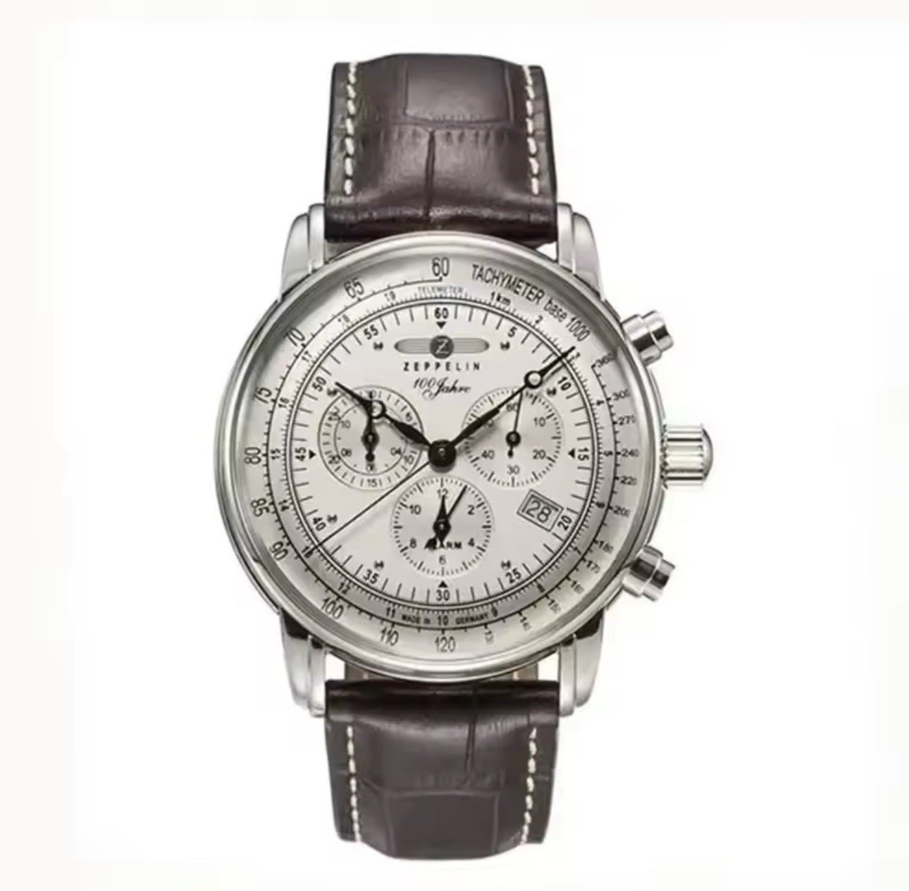 Наручные часы Zeppelin Airship Chronograph White