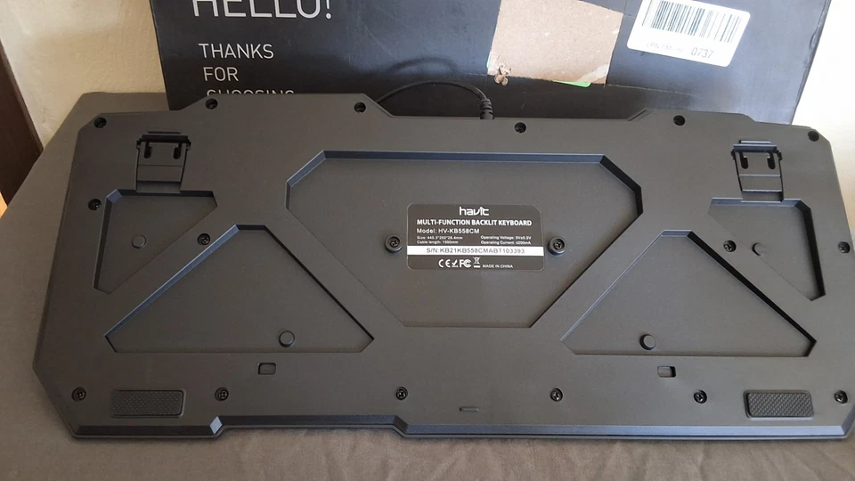 Havit Color Changing Keyboard/Mouse Combo Model HV-KB558CM New - Image 4 of 4