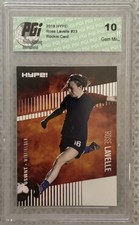Rose Lavelle 2019 HYPE #23 1st Rookie Card Ever USWNT USA PGI 10. rookie card picture