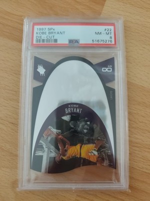 1997 Upper Deck SPX Kobe Bryant RC PSA 8