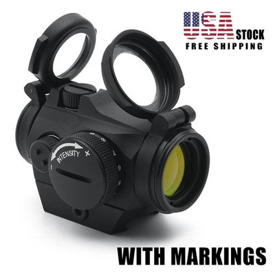 Clone 2 MOA Micro T-2 Reflex Red Dot Sight w/ Standard Rail Mount Tactical Black