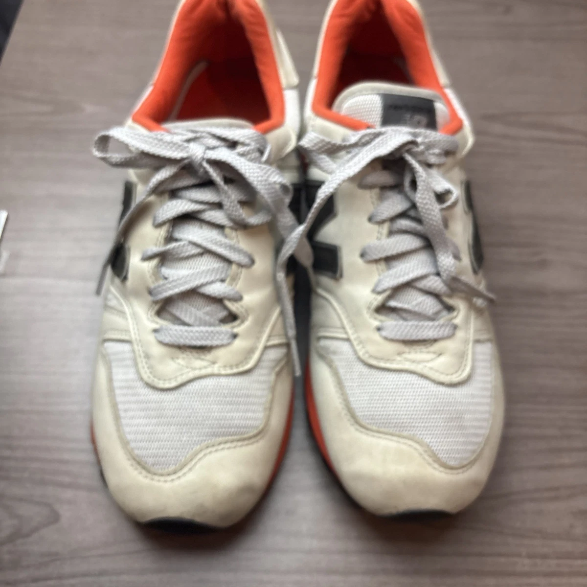 New Balance 1300 Made In USA Grey Orange for Sale | Authenticity