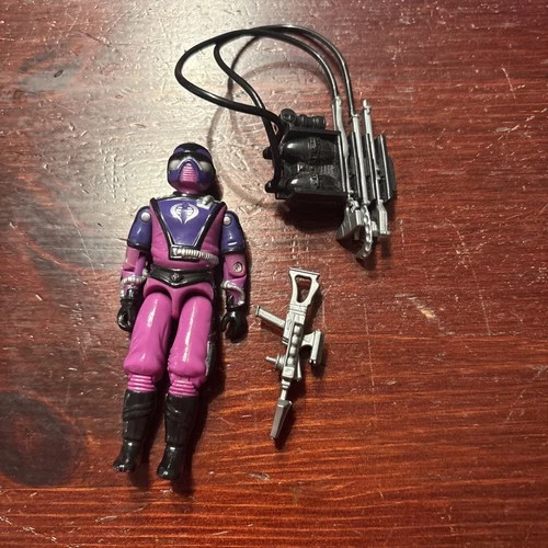 1987 Cobra Techno Viper v1 Figure Vintage G.I. GI Joe 3.75 ARAH *100% Complete