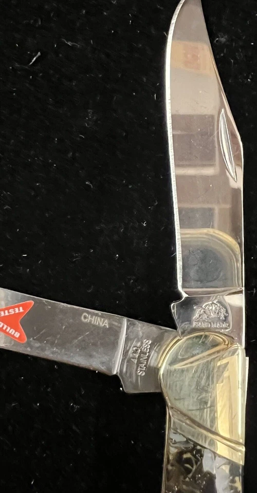 Navaja de bolsillo marca Bulldog Gold Rush BDG-027MP/BG Foto 3 de 4