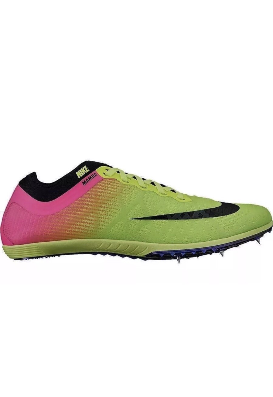 Cheap and beautiful fashion New Nike MAMBA Volt Black Pink Track Spikes 706617-999 Mens Sz 11 US Cheap and beautiful fashion New Nike MAMBA Volt Black Pink Track Spikes 706617-999 Mens Sz 11 US