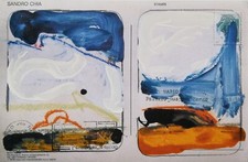 MARIO SCHIFANO: Serigrafia cm. 50x70, Firmata, Numerata, Timbro. STUPENDA!!!