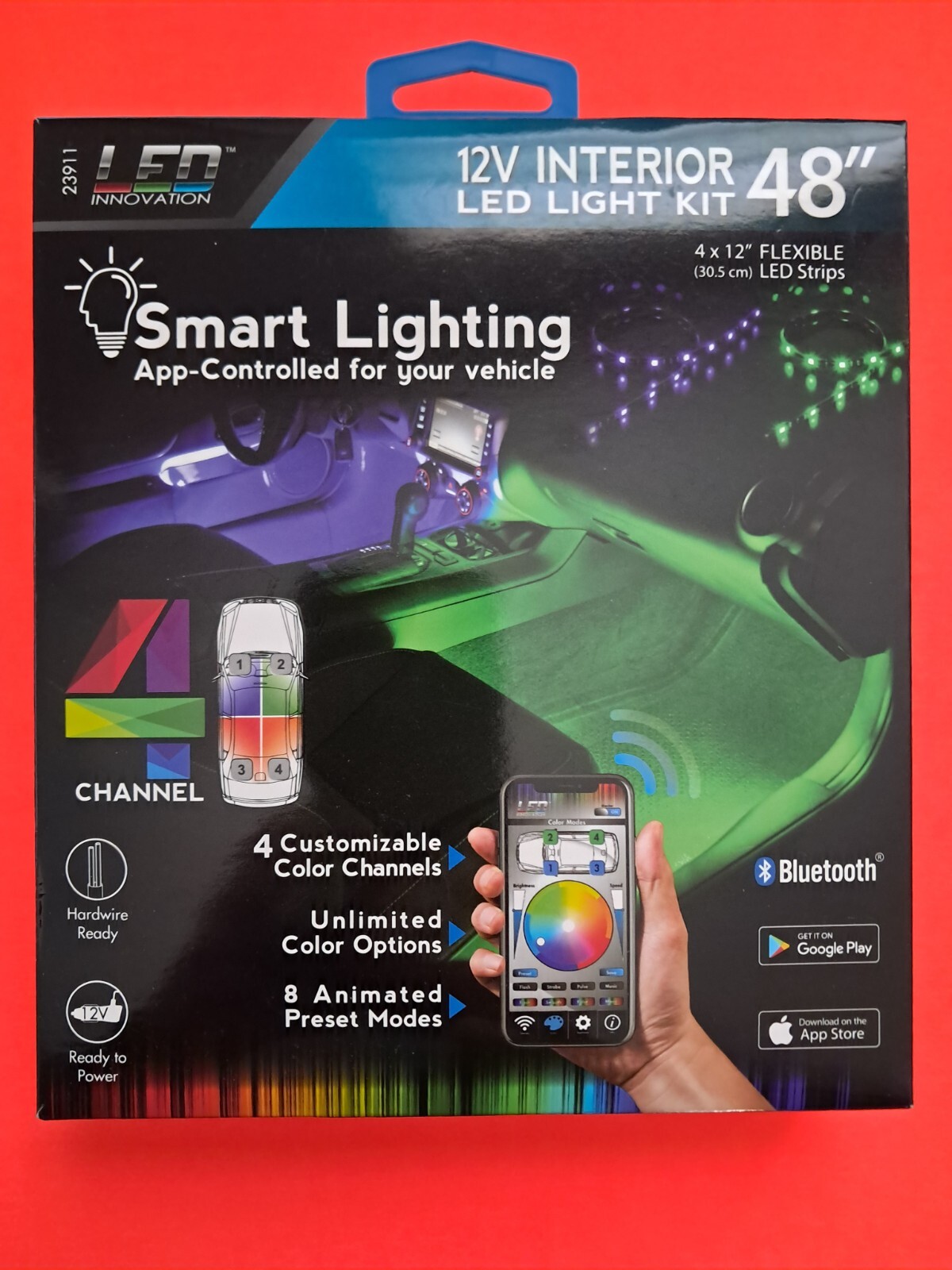 Led Innavations LED Innovations Car / Truck Interior SMART Lighting Starter Kit 48