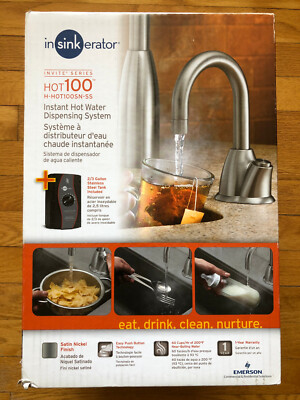 InSinkErator Home Sink Hot Water Dispenser HHOT100SNSS for sale