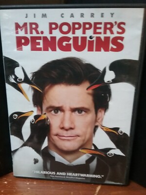 MR. POPPER'S PENGUINS (DVD, 2011, WIDESCREEN)
