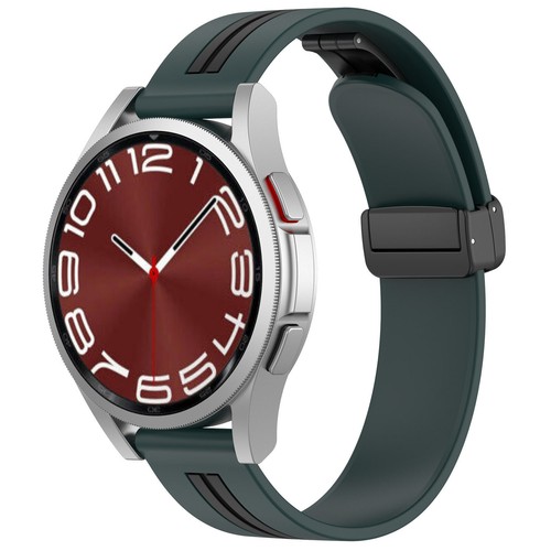 Für Samsung Galaxy Watch 6 20MM/22MM Folding Buckle Two-color Watch Strap Belt - Picture 23 of 24
