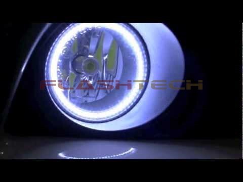 Bright White LED Fog Light Halo Ring Kit for Chevrolet Camaro 10-13 - Imagen 5 de 11