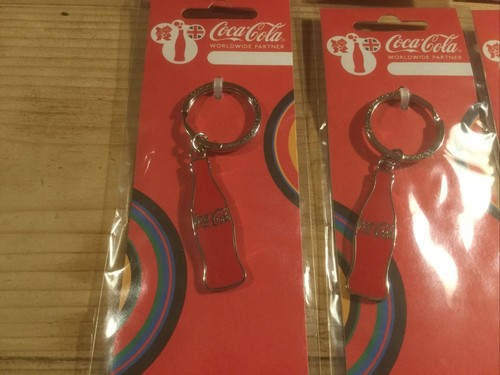 Olympics Memorabilia London 2012 Coca Cola Key Rings - Picture 2 of 4