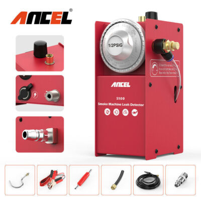 Automotive EVAP Smoke Machine Pipe System Leak Detector Vacuum Diagnostic Tester