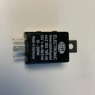 4AZ 003 787-00 Centrale Clignotante Hella - 12 V 1-8*18/21W 10-200W NEUF ORIGINE
