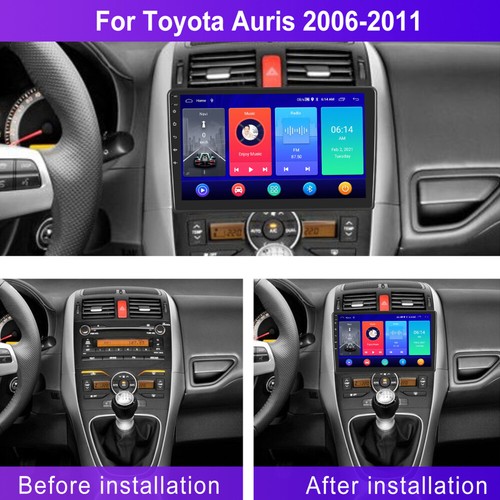 DAB+ Autoradio Für Toyota Auris 2006-2012 32GB Android 13 GPS NAVI WIFI Kamera - Bild 4 von 22
