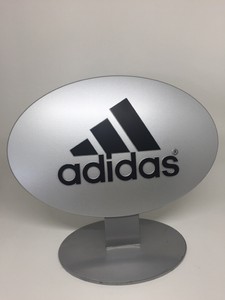 adidas silver logo