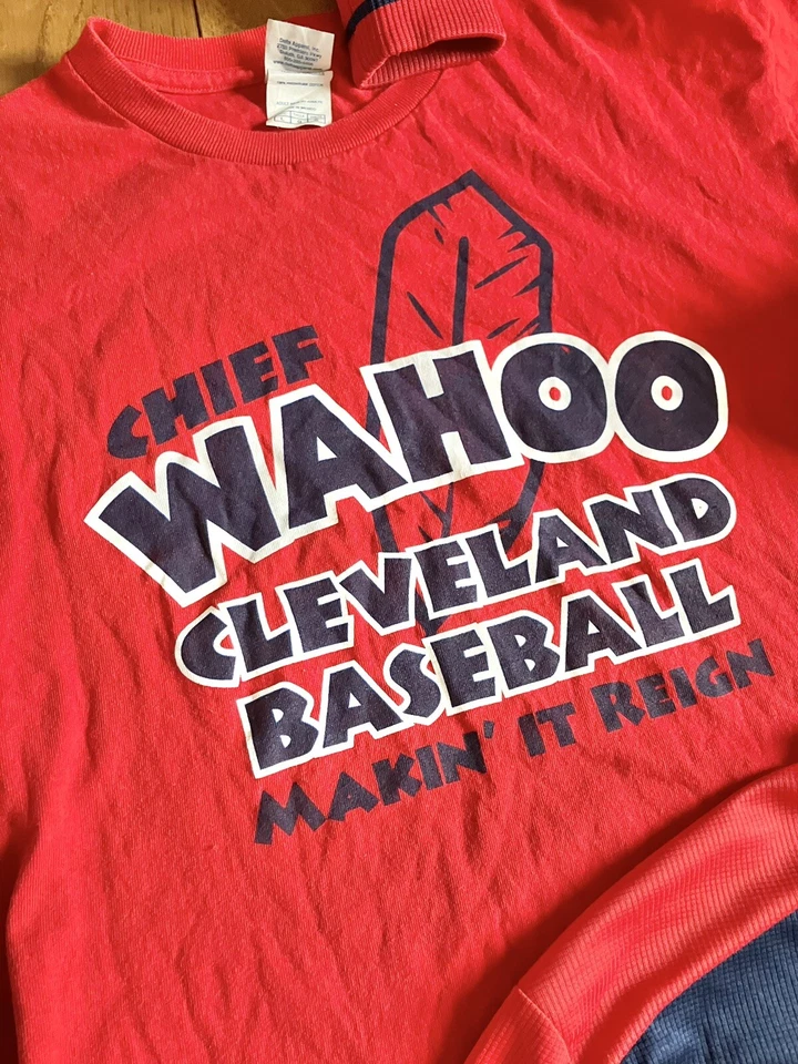 Cleveland Indians Baseball Lot Of Retro Memorabilia Guardians Chief Wahoo MLB - Image 4 of 4