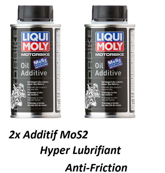 Additif Huile MoS2 Moto Anti-Friction contre l'Usure Yamaha XV 1600