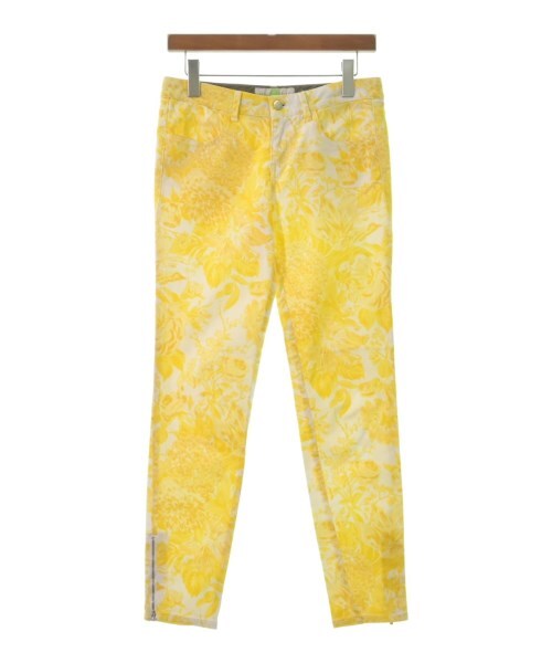 STELLA McCARTNEY Pants (Other) YellowxWhite(Flower Pattern