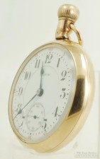 Elgin "B.W. Raymond" grade 240 vintage pocket watch, 18 size 19 jewels, YGF case