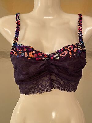 MULTICOLOR Details about Victoria's Secret Pink Lace Bralette MULTICOLOR Details about Victoria's Secret Pink Lace Bralette