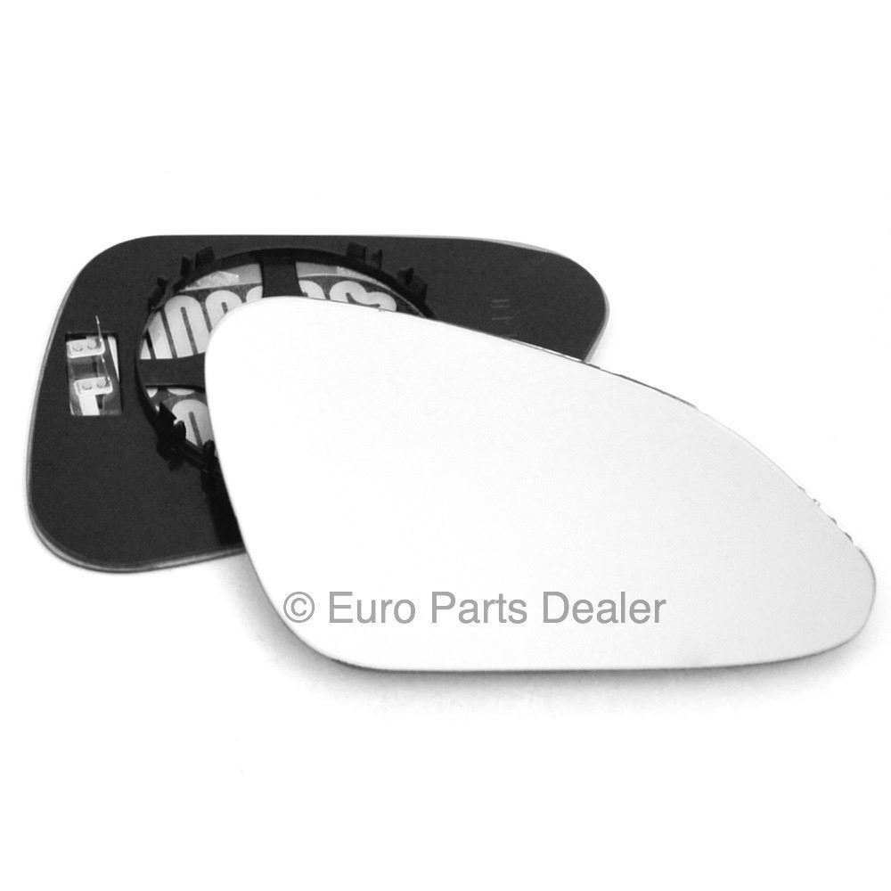 Right side Clip Heated Convex wing mirror glass for Vauxhall Insignia 08-17