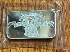 1 oz Silver Bar - APMEX (Original Design) SEALED