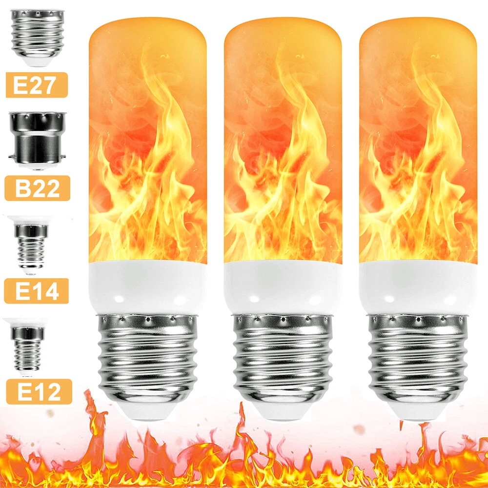 Dimmable flame 2024 light bulb