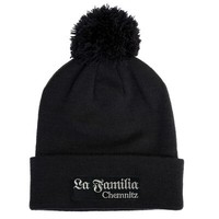 BommelmüTze La Familia Chemnitz In Schwarz Beanie MüTze Karl Marx Stadt Osten