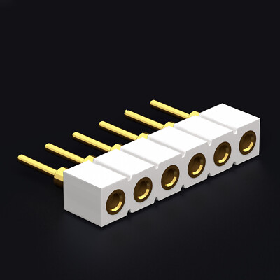 V3 WHITE Socket Strip | for Philips Hue Lightstrip Plus V3 | Female 6 Pin Single