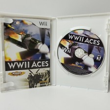 WWII Aces (Nintendo Wii, 2008) Manual Included 