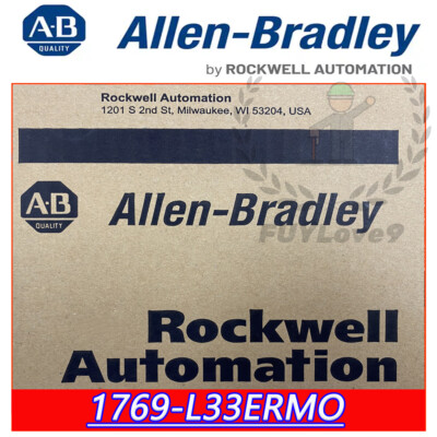 100% New Allen bradley 1769-L33ERMO Factory Sealed Quick Delivery Fast Shipping