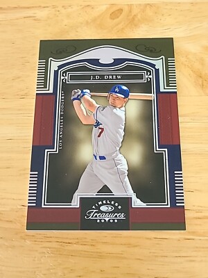 2005 Donruss Timeless Treasures Silver /50 JD Drew #89 $$$