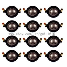 12PC 34.4MM Tweeter Diaphragm Voice Coil Titanium Film aluminum Driver 34.5 core