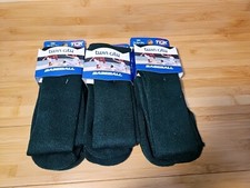 Vintage Twin City Solid Color Tube Socks Green Sz 9.5-12.5 Men's NOS 3 Pair