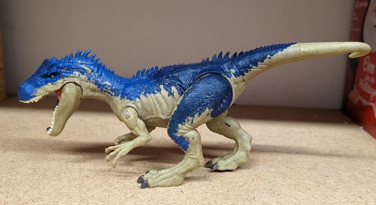 Mattel Jurassic World Dino Rivals Dual Attack Allosaurus Battle At