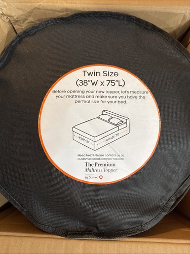 Dormeo 38x75x3 inches Twin Mattress Topper - Octaspring Cooling Mattress Topper - Picture 7 of 7